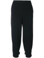 Theory Cropped Tailored Trousers - Black