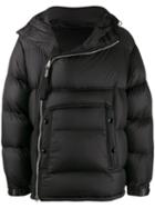 Tom Ford Asymmetric Puffer Jacket - Black
