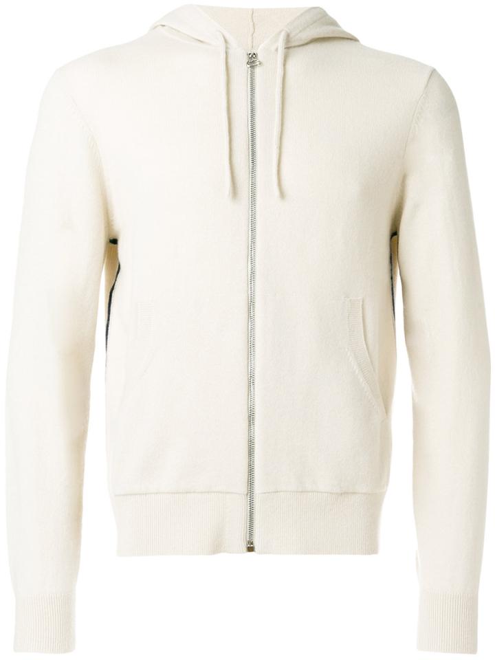 Joseph Zipped Hoodie - White