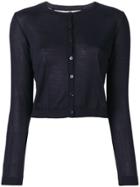 Red Valentino Cropped Cardigan - Blue