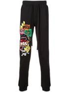 Haculla Encrypted Patched Track Trousers - Black