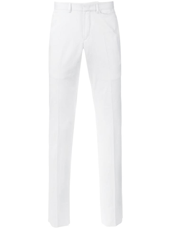 Z Zegna - Slim-fit Chinos - Men - Cotton/spandex/elastane - 52, White, Cotton/spandex/elastane