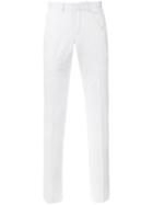 Z Zegna - Slim-fit Chinos - Men - Cotton/spandex/elastane - 52, White, Cotton/spandex/elastane