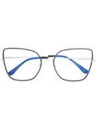Tom Ford Eyewear Cat Eye Frames Glasses - Black