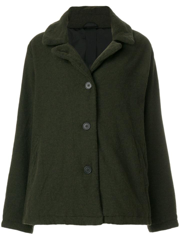 Rundholz Black Label Tailored Fitted Coat - Green