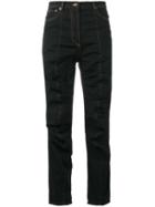 Y / Project - Ruched Jeans - Women - Cotton - 40, Black, Cotton