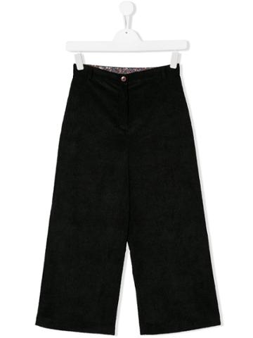 Caffe' D'orzo Flared Trousers - Black