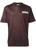 Lanvin - Reflective Stripe T-shirt - Men - Cotton - S, Brown, Cotton