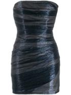 Dsquared2 Fitted Bandeau Dress - Blue