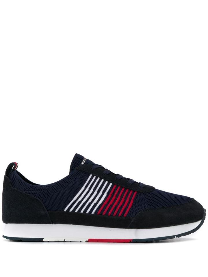 Tommy Hilfiger Mesh Lace-up Sneakers - Blue