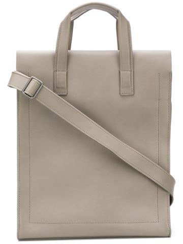 Isaac Reina Square Tote - Grey