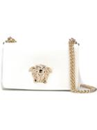 Versace Medusa Shoulder Bag, Women's, White