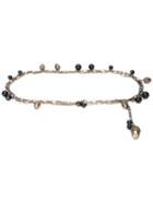 Carolina Herrera Acorn Charm Belt - Metallic