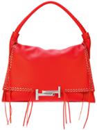 Tod's Double T Tote - Red