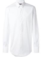 Dolce & Gabbana Classic Shirt, Size: 41, White, Cotton/spandex/elastane