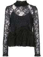 Alexis Karenza Lace Blouse - Black