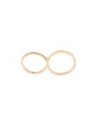 John Brevard 18kt Yellow Gold 'fabri Infinity' Single Loop Ring
