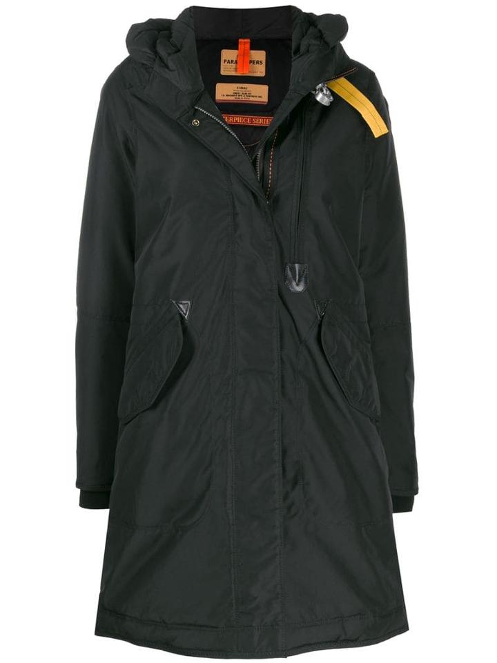 Parajumpers Zipped Hooded Jacket - Black