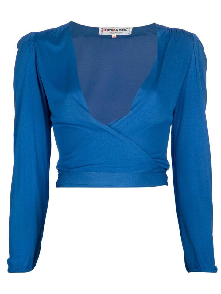 Yves Saint Laurent Vintage Top And Skirt Suit