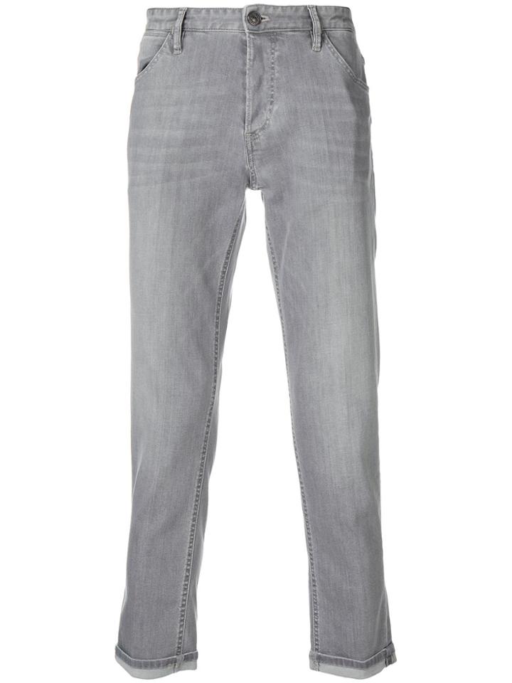 Pt05 Straight-leg Jeans - Grey