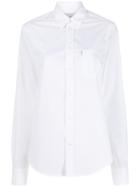 Coperni Long-sleeved Logo Tag Shirt - White