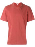 James Perse Plain T-shirt, Men's, Size: 2, Yellow/orange, Cotton