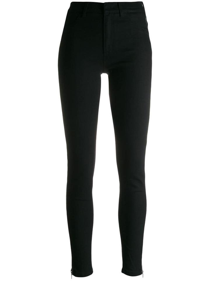Dondup Stitching Detail Skinny Jeans - Black
