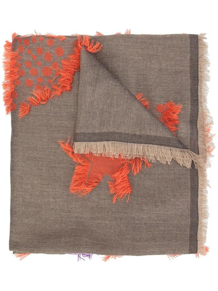 Vivienne Westwood 'mantero Sun' Scarf, Adult Unisex, Silk/acrylic/modal/wool