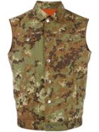 Dsquared2 Camouflage Denim-style Vest - Multicolour