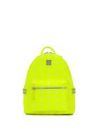 Mcm Neon Backpack - Yellow