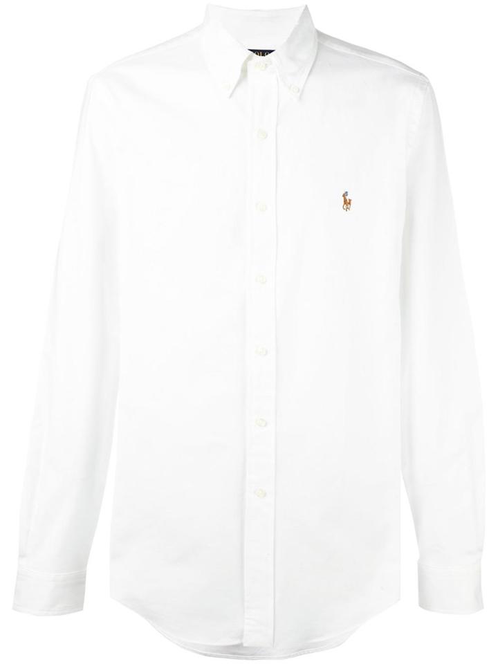 Polo Ralph Lauren Embroidered Logo Shirt - White