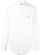Polo Ralph Lauren Embroidered Logo Shirt - White