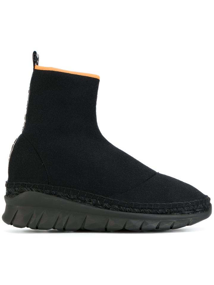Kenzo K-lastic Sock Sneakers - Black
