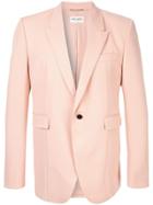Saint Laurent Long Blazer - Pink