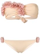 La Reveche Rasha Bandeau Bikini Set - Pink