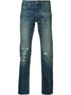 Levi's Ripped Slim-fit Jeans - Blue