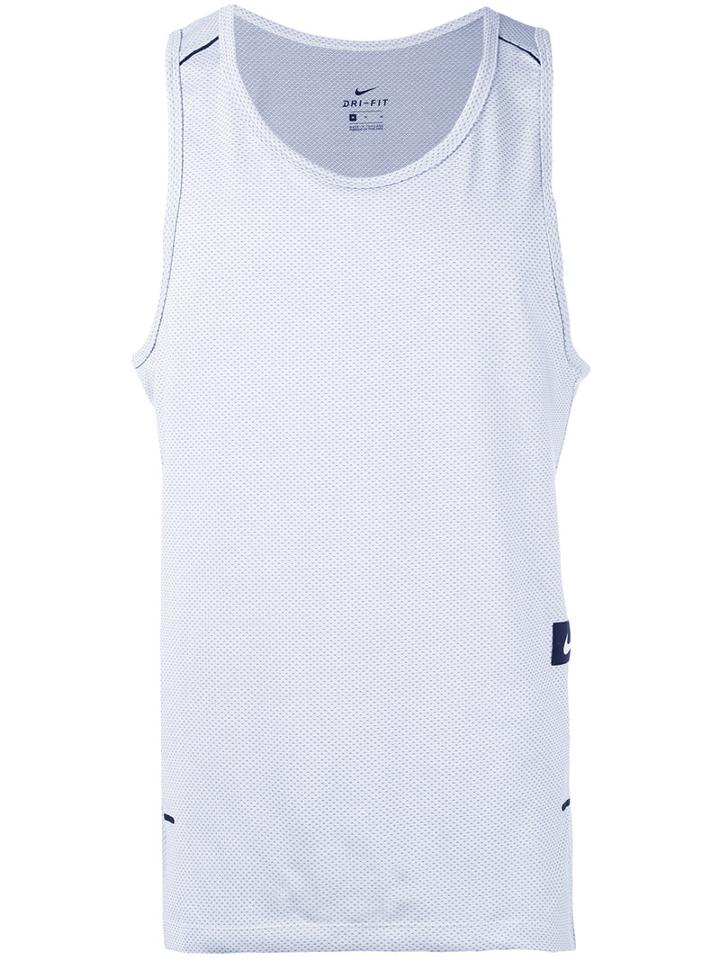 Nike - Dry Knit Hyperelite Tank Top - Men - Polyester/spandex/elastane - L, Grey, Polyester/spandex/elastane