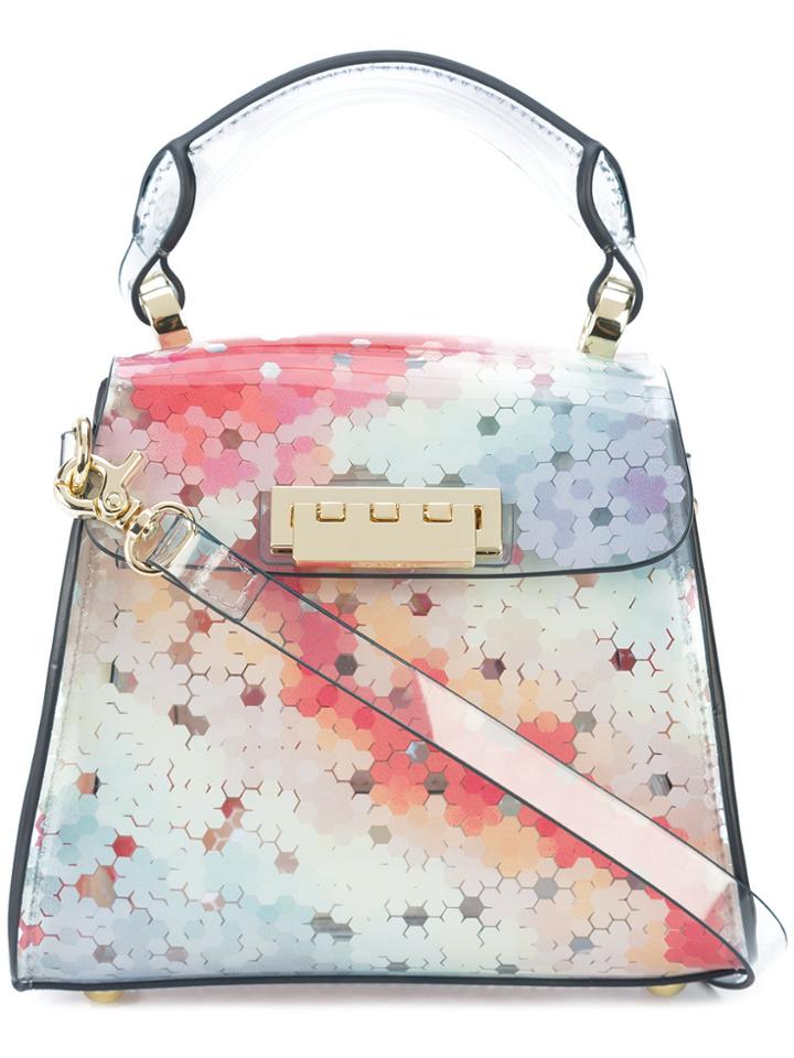 Zac Zac Posen Eartha 3d Printed Mini Top Handle Bag - Multicolour