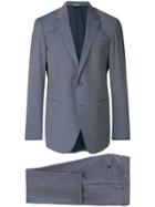 Lanvin Patterned Formal Suit - Blue