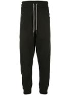 Tobias Birk Nielsen Drop Crotch Jogging Trousers - Black