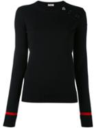 Saint Laurent - Knitted Top - Women - Virgin Wool - S, Black, Virgin Wool