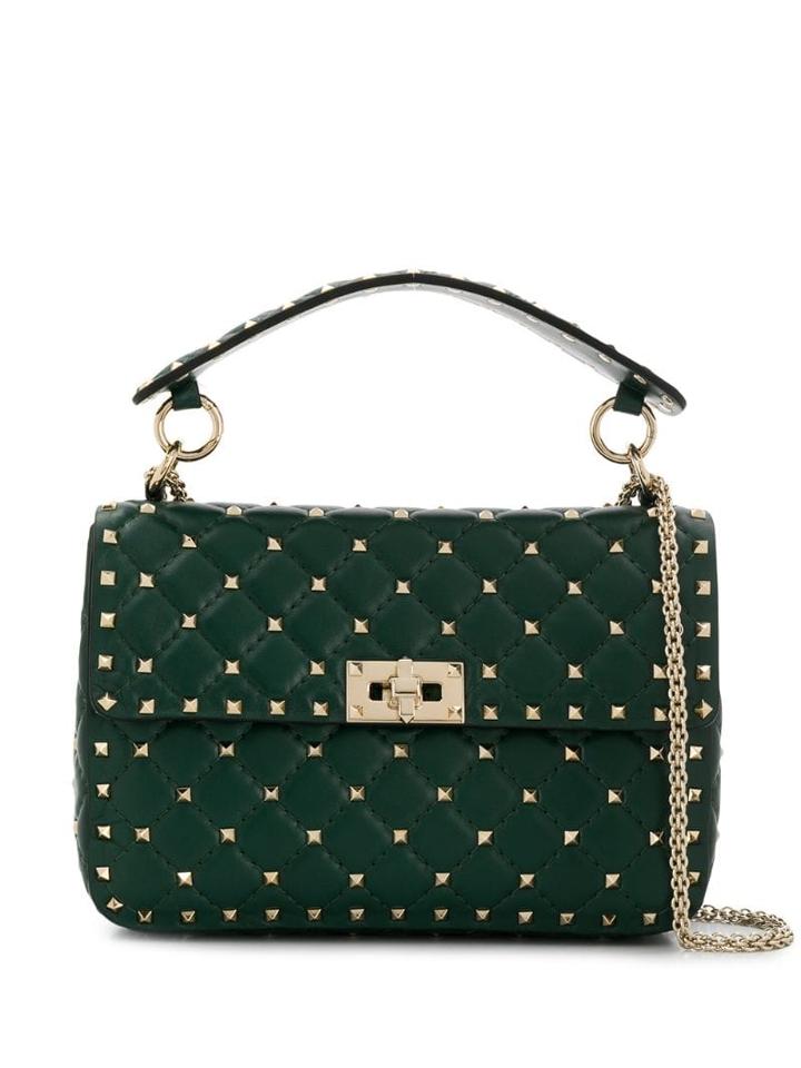 Valentino Valentino Garavani Rockstud Spike Bag - Green