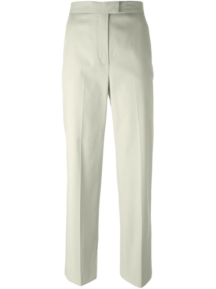 Msgm Straight Cropped Trousers