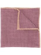 Brunello Cucinelli Patterned Pocket Square - Purple