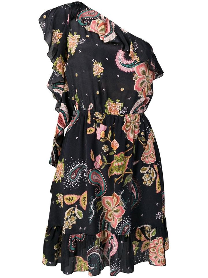 Liu Jo Black One Shoulder Dress