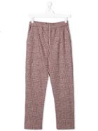 Douuod Kids Teen Dotted Sweatpants - Red