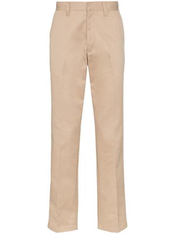Wacko Maria Straight-legged Chino Trousers - Neutrals
