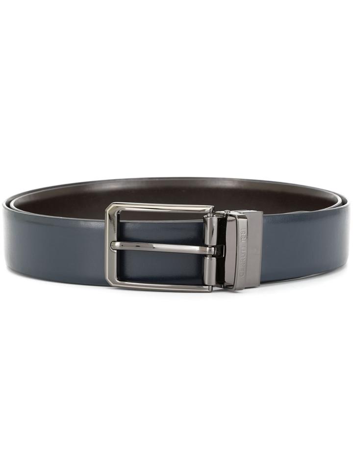 Cerruti 1881 Blue Leather Belt