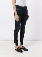 Frame Denim - Skinny Jeans - Women - Cotton/polyester/spandex/elastane - 27, Blue, Cotton/polyester/spandex/elastane