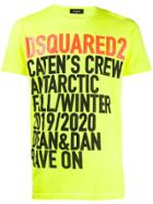 Dsquared2 Printed T-shirt - Yellow